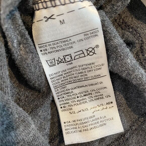 Old Navy Active Good Vibes Grey Gray Tank Top Size Medium Womens Workout - Picture 7 of 8